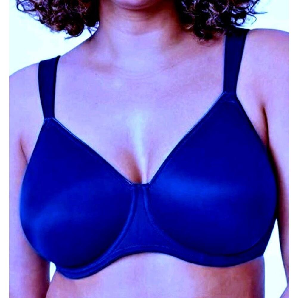 NWT Delimira W580 Underwire Minimizer Smooth Purple Bra 38H